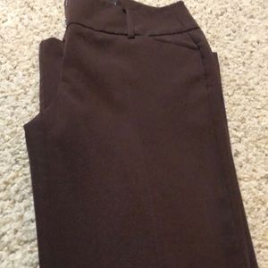 Brown slacks